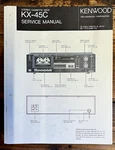 Kenwood KX-45C Cassette Service Manual *original*. Fixed Price $14.97.