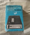 Vintage Panasonic Cassette Pack CJ-98OU Box & Paperwork New Old Stock. Fixed Price $19.95.