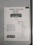 Onkyo Model TA-2600 Stereo Cassette Tape Deck Service Manual D-5512. Fixed Price $64.95.