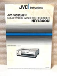 Oem Jvc HR-7300U Cassette Recorder Instructions Owners Manual Original Not Copy. Fixed Price $13.80.