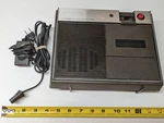 Milovac CR-201 Cassette Player Recorder 1970'S Tested Works Power Cable & Mic. Fixed Price $51.08.