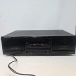 Pioneer CT-W404R Double Cassette Deck Home Audio Black Auto Reverse Dolby Hx Pro. Fixed Price $59.96.