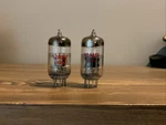 Matched 12AU7 Audio Vacuum Tubes - Tested 80%. Fixed Price $30.60.