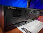 Pioneer CT-W504R Rare Vintage Stereo Double Cassette Deck. Fixed Price $971.19.