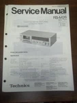 Original Technics Service Manual For The RS-M26 Cassette Deck Repair. Fixed Price $9.48.