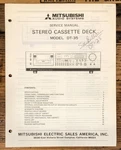 Mitsubishi DT-35 Cassette Service Manual *original*. Fixed Price $14.97.