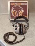 Vintage Realistic Radio Shack Custom Pro Stereo Headphones Model 33-1002. Fixed Price $39.99.