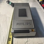 Vintage Philips Tape Rewinder SBV7040A01 Gray Auto Stop Works Great. Fixed Price $23.99.