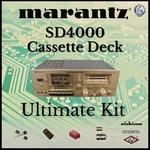 Marantz SD4000 Cassette Deck Ultimate Upgrade Kit Genuine Parts Restoration. Fixed Price $89.95.