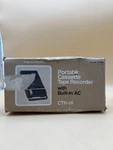 Realistic Portable Cassette Player Recorder Vintage CTR-56 Built Ac Cells. Fixed Price $31.99.