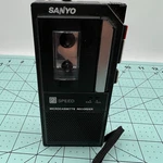 Vintage Sanyo 2 Speed Microcassette Recorder # M5430A Is. Fixed Price $8.99.