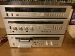 Sansui Classique D-95M Stereo Casette Deck(broke) T-900 Tuner, A-900 Servo Amp. Fixed Price $300.00.