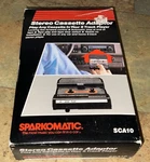 Vintage Sparkomatic Model SCA-10 Stereo Cassette To 8-TRACK Tape Adapter. Fixed Price $25.00.