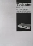 Technics ST-K808 Fm Tuner Preamplifier Operating Instruction User Manual. Fixed Price $6.70.