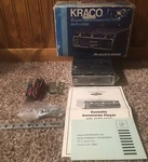 Vintage Kraco Model KS-960A Super Mini Kassette With Auto Stop Nos. Fixed Price $100.00.