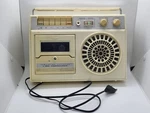 Vintage White Cassette Recorder Elektronika 302-1 Made The Ussr Not Working. Fixed Price $89.00.