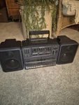 Emerson AC2420 Stereo Radio Dual Cassette Recorder Vintage Boombox Am/fm Tested. Fixed Price $68.86.