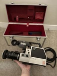 1982 Vintage Sony Trinicon HVC-2800 Video Camera Untested With Case. Fixed Price $140.00.