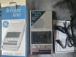 Vtg Ge Silhouette 3-5157B Portable Cassette Recorder W/ Power & Box Works/video. Fixed Price $42.99.