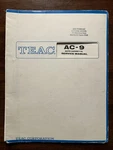 Teac AC-9 Auto Cassette Tape Service Manual Vintage Original Oem. Fixed Price $15.99.