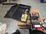 Cariole Portable Cassette Recorder With Case And Accessories Model 4294610010. Fixed Price $35.00.