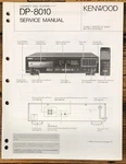 Kenwood DP-8010 Cd Player Service Manual *original*. Fixed Price $14.97.