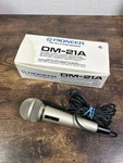 Vintage Pioneer DM-21A Uni-directional Dynamic Microphone Original Box. Fixed Price $19.99.