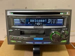 Pioneer Carrozzeria FH-P040 2DIN Audio System Cd Cassette Player Tested. Fixed Price $220.00.