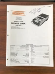 Superscope Cassette Recorder Service Manual *original*. Fixed Price $24.97.