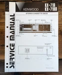 Kenwood KX-71RB Cassette Service Manual *original*. Fixed Price $19.97.