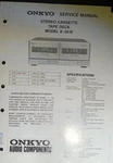 Onkyo K-05W Cassette Deck Service Manual Original. Fixed Price $29.99.