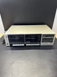 Vintage Fisher CR-W77 Stereo Double Dual Cassette Deck Studio/untested, For Part. Fixed Price $35.00.