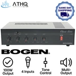 Bogen C100 100W Classic Series Public Address Amplifier - Telephone Paging Mixer. Fixed Price $529.99.