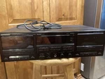 Kenwood Hx Pro Stereo Double Cassette Tape Deck Ccrs Model KX-W8050. Fixed Price $149.99.