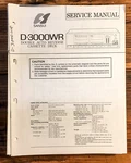 Sansui D-3000WR Cassette Service Manual *original*. Fixed Price $19.97.