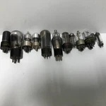 Lot Of 12 Used,untested Vacuum Tubes, Various Manufacturers (FC86-4 T0675). Fixed Price $39.95.
