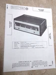 Pilot AA-903B Tube Amplifier Schematic & Parts Id Sams Photofact 377/14. Fixed Price $7.95.
