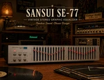 Sansui SE-77 Silver Rare Vintage Stereo Equalizer. Fixed Price $1499.00.