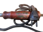 2 Vintage Soldering Irons, 1 Wooden Handle, Is Western Deluxe Brand. Both Work. Fixed Price $39.95.