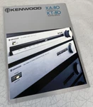 Kenwood KA-80 KT-80 Amplifier Tuner Original Stereo Components Brochure Ad M095Y. Fixed Price $12.95.