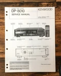 Kenwood DP-8010 Cd Player Service Manual *original*. Fixed Price $19.97.