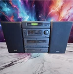 Panasonic Audiophile SA-DH30 Stereo Cd Changer Cassette Deck System Works. Fixed Price $182.77.