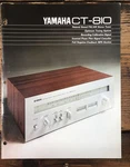 Yamaha CT-810 Tuner Dealer Brochure *original*. Fixed Price $24.97.