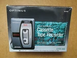 Optimus Voice-activated Cassette Tape Recorder CTR-106 Radioshack Tandy. Fixed Price $26.00.