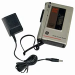 Vintage General Electric Mini Cassette Player / Recorder Parts Only 3-5358A. Fixed Price $19.99.