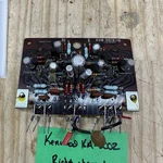 Kenwood KA-5002 Integrated Amp Parts Pre Board X08- 0015-10. Fixed Price $30.00.