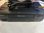 Emerson EWV601B Vcr 4-HEAD Hi-fi Stereo Vhs Video Cassette Recorder No Remote. Fixed Price $32.99.