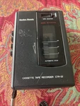 Vintage Radio Shack Realistic CTR-22 Cassette Tape Recorder Model No. 14-1100. Fixed Price $16.96.