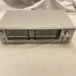 Sanyo Vintage Dubbing Deck RDW310 Double Cassette Parts/repair Only Cord Cut. Fixed Price $22.00.