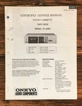 Onkyo TA-2066 Cassette Service Manual *original*. Fixed Price $14.97.